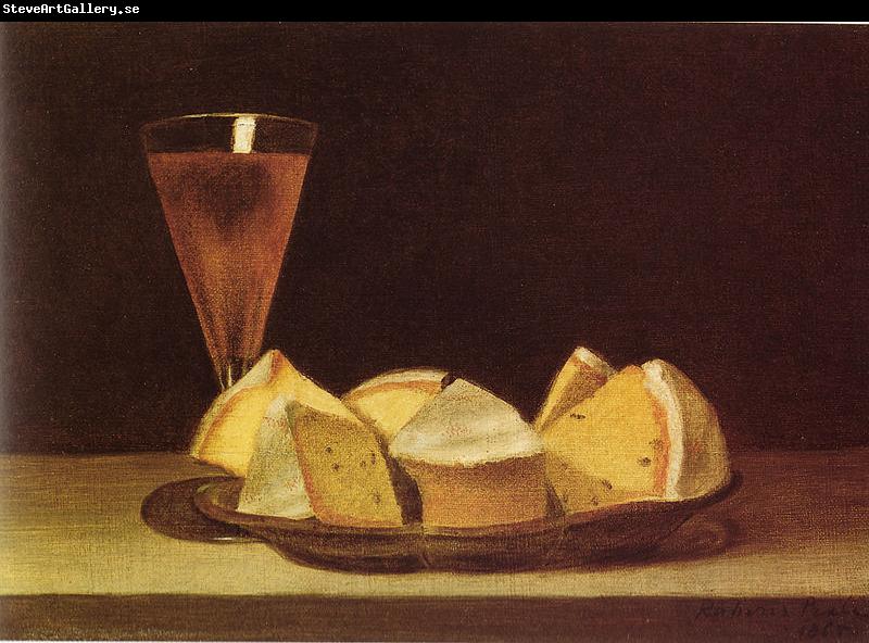 Rubens Peale Cake and Wine Glass